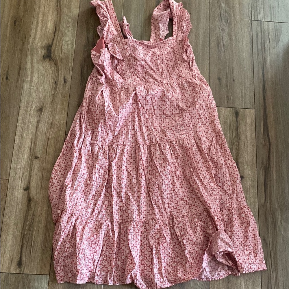 Pink Floral Dress